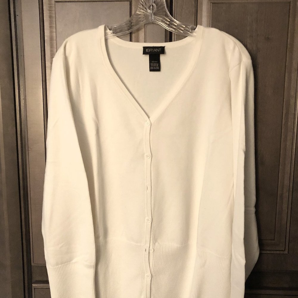 Plus Size Lane Bryant Classic Long Sleeve Cardigan
